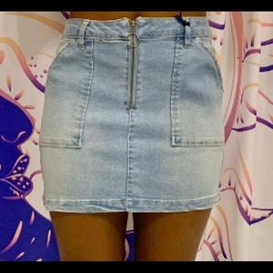 Blue Spice Denim Skirt